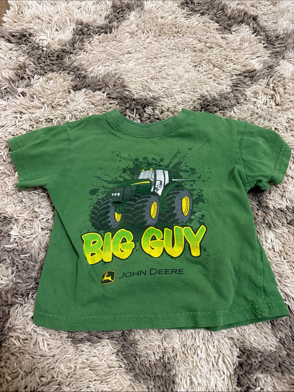 John Deere Green and Yellow Toddler Tractor Tee
